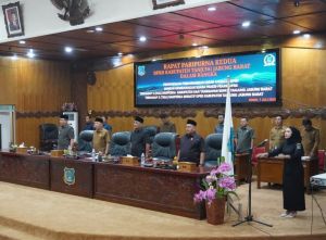 DPRD Tanjabbar Gelar Rapat Paripurna Bahas Raperda Terkait Pembangunan Daerah