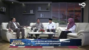 KI Jambi Gandeng BPK & BPKP Bahas Batas Keterbukaan Informasi Pemeriksaan Keuangan di TVRI