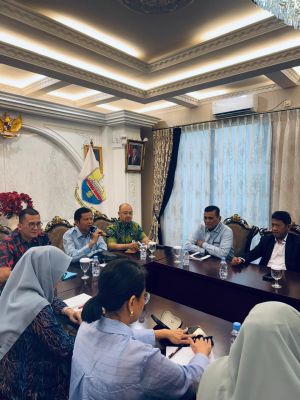 KI Jambi Bersama Kadis Diskominfo ke Badan Penghubung Jambi Jakarta  Asistensi Monev