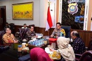 Audiensi Bersama Rektor UNJA, Ini Kata Kapolda Jambi