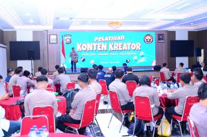 Bidhumas Polda Jambi Beri Pelatihan Konten Kreator ke Admin Medsos Polres Jajaran