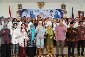 Ketua TP-PKK Provinsi Jambi Hadiri Pengukuhan Empat Organisasi di Merangjn