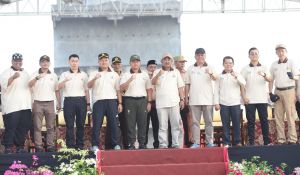 Bupati Tanjab Barat Pimpin Apel Gotong Royong Serentak Sambut Hari Pramuka ke-64