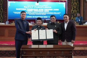 Perubahan APBD Provinsi Jambi TA 2025 Disepakti , Berikut Rinciannya