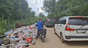 Menilik Mesin Inicinerator Pemkab Muaro Jambi dan Sampah Kian Menumpuk di Akses Jalan Pematang Gajah