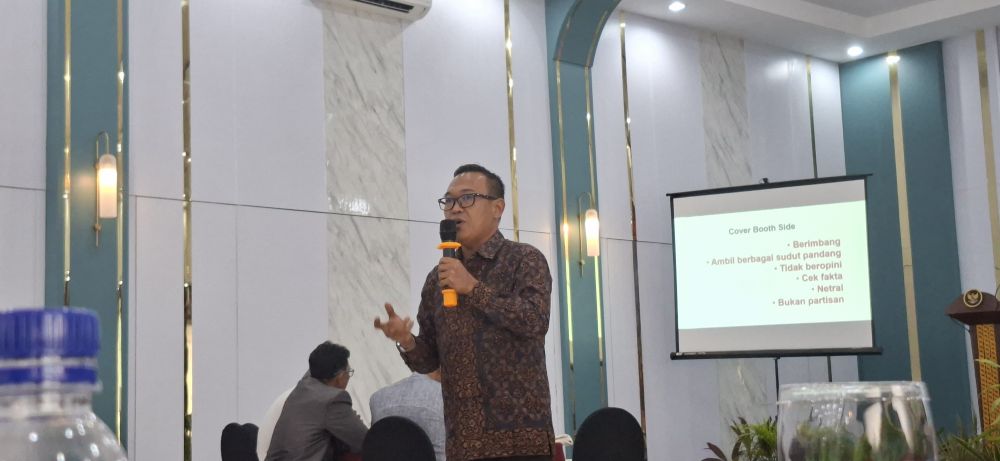 Pemateri FGD Pipin.