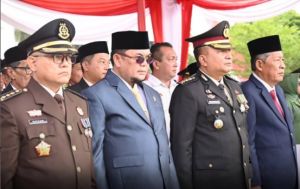 Karo Ops Polda Jambi Hadiri Upacafa Peringatan HUT TNI ke 80