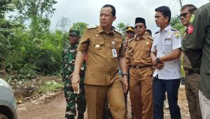 Komitmen BBS, Selain Sampah Jalan Pematang Gajah - Batas Kota Tahun Ini Segera Diperbaiki