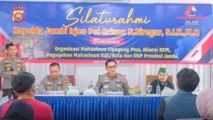 Kapolda Jambi Gelar Dialog Terbuka Bersama Oragisasi Mahasiswa Cipayung