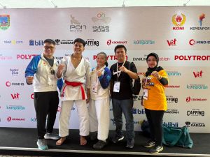 Karateka Jambi gagal sumbang emas kata peorangan PON Bela Diri