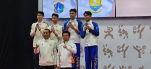Kontingen Jambi Akhirnya Sabet 1 Medali Emas Perdana di PON Kudus dari Cabor Wushu