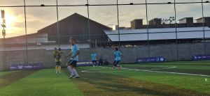 Dinkes Muaro Jambi Unggul 2-0 di Babak Pertama Lawan RSUD Raden Mattaher