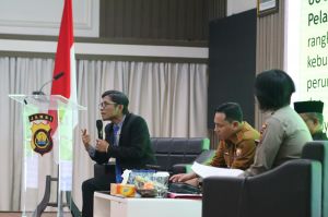 Dukung Pembangunan ZI Polda Jambi, Kaper Ombudsman RI: Kita Jangan Merasa Hebat Ketika Jadi Pejabat