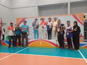 Cabor Dayung - Gulat Putri Tambah Perolehan Medali Sementara di POPNAS : Kadispora : Tetap Semangat