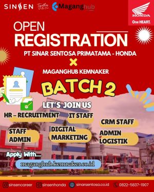 Siapkan Generasi Muda Siap Kerja, Sinsen Dukung Program Pemagangan Nasional Batch 2