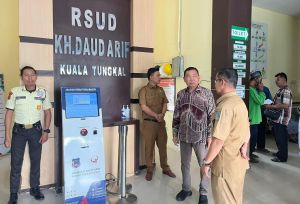 Ketua DPRD Tanjab Barat Hamdani, Sidak Ke RSUD KH. Daud Arif Kuala Tungkal
