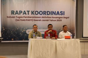 OJK Jambi Ungkap Modus Keuangan Ilegal, Kerugian Capai Rp44,8 M : Satgas PASTI Perkuat Koordinasi