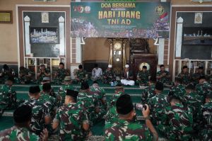 Momen Hari Juang TNI AD ke-80, Korem 042/Gapu Jambi Gelar Do'a Bersama