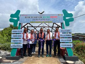 Yayasan AHM Kembangkan Desa Sejahtera Astra Honda di Ciamis
