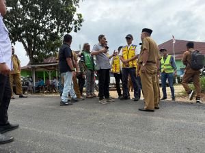 Reses Sarolangun, Edi Purwanto Cek Jalan Inpres di 5 Desa