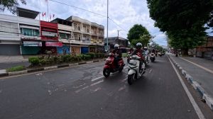 Hadapi Kepadatan Jalan di Libur Nataru, Honda Sinsen Ajak Pengendara Tetap Fokus dan #Cari_Aman