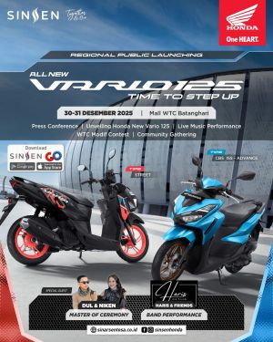 Jangan Lewatkan! Grand Launching All New Honda Vario 125 Siap Guncang Akhir Tahun di Jambi