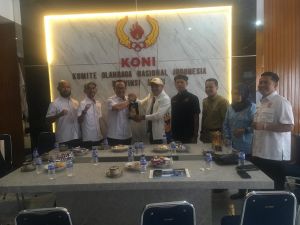 KONI Lampung Kunjungi Jambi Minta Dukungan Jadi Tuan Rumah PON 2032