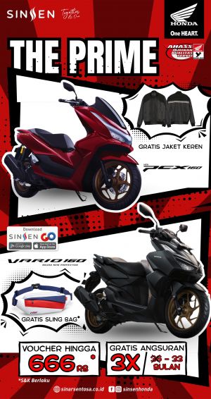 The Prime of January, SINSEN Suguhkan Penawaran Spesial Voucher hingga Rp666 Ribu dan Angsuran Lebih