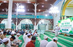 Bupati Anwar Sadat Hadiri Peringatan Isra Mi’raj 1447 H di Masjid Agung Al Istiqomah 