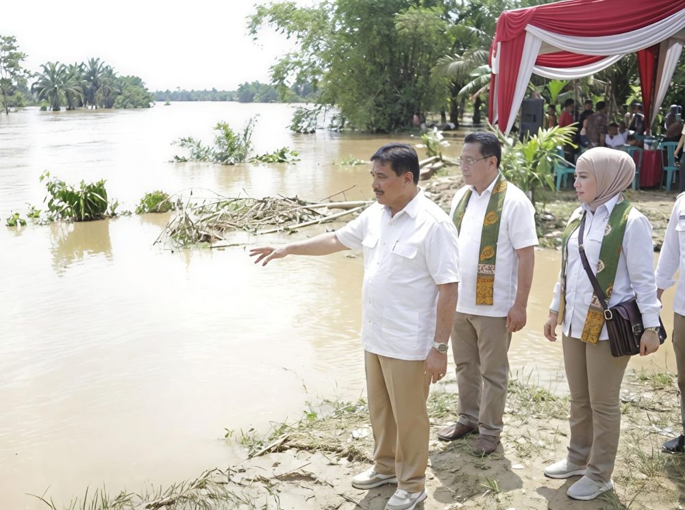 Hindari Gagal Panen, Ketua HKTI Jambi SAH Imbau Petani Waspadai Kenaikan Debit Sungai Batanghari