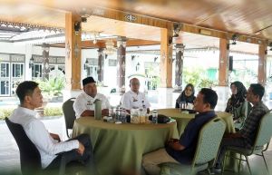 Pererat Sinergi Diseminasi Informasi, Bupati Fadhil Arief Terima Audiensi LKBN Antara Biro Jambi