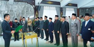 Sejumlah Pejabat Eselon Dilantik, Ini Pesan Bupati Fadhil Arief