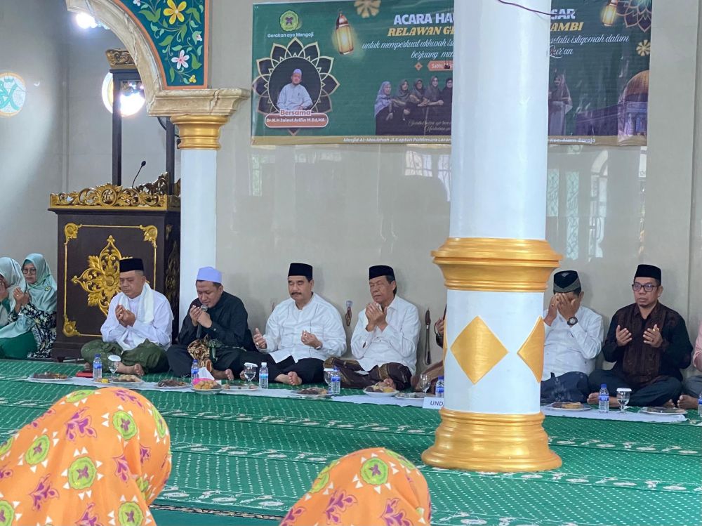Sambut Ramadhan, SAH Hadiri Pengajian Keluarga Besar Relawan Gerakan Ayo Mengaji (GERAMI)