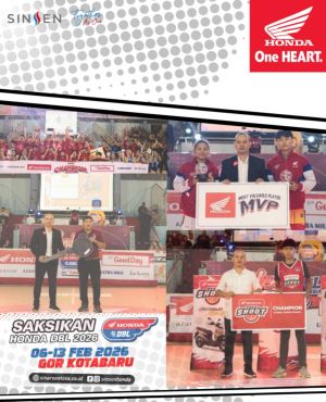 Satu HATI, Satu Lapangan! Honda DBL 2026 Siap Gemuruhkan GOR Jambi