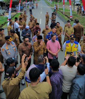Bukti dari Senayan, Edi Wujudkan Jalan Singkut 7 Kini Diresmikan