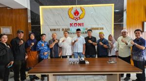 Sambut Audiensi FORKI, KONI Optimis Tingkatkan Prestasi