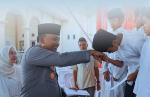Polres Tanjab Barat Hidupkan Suasana Ramadhan dengan Bukber dan Santuni Anak Yatim
