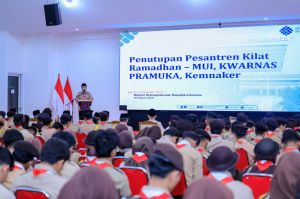 Sanlat yang Beda: Menaker Bekali Pramuka agar Siap Kerja di Era AI