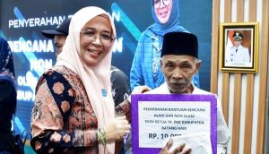 Sentuhan Kasih di Rumah Dinas: Zulva Fadhil Salurkan Bantuan BPBD untuk Warga Terdampak Bencana