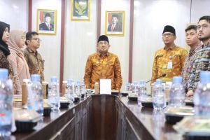 Bupati Anwar Sadat Hadiri Entry Meeting BPK RI