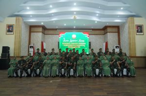 Danrem 042/Gapu Pimpin Kenaikan Pangkat Perwira, Tegaskan Ini Bukan Sekadar Formalitas