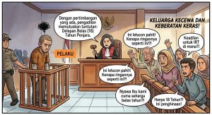 Keluarga Korban Kecewa! Pembunuh Sadis di Jambi hanya Dituntut 18 Tahun Penjara 