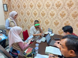 BREAKING NEWS : Eks Kepala BPN Tanjabtim Ditahan, TSK Korupsi Jln Pelabuhan Ujung Jabung Rp11,6 M