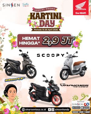 Nikmati Promo Spesial Kartini Day! Honda Jambi Tawarkan Promo Hemat hingga Rp2,9 Juta