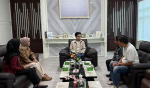 Sambangi Wawako Diza, Kanwil Kemenkum Jambi Bahas Persiapan Hari KI - Peresmian Posbakum