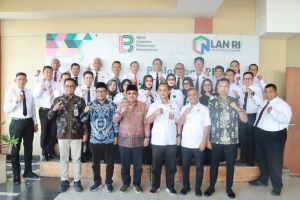 Bupati Anwar Sadat Pantau Uji Kompetensi JPT Pratama Pemkab Tanjabbar di LAN Jatinangor 