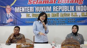 Jelang Peresmian Besok, Kepala BPHN Tinjau Posbankum Kelurahan Wijayapura Jambi 