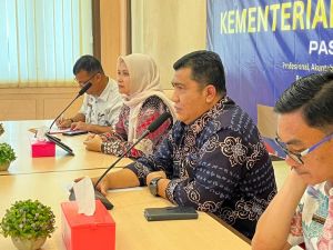 Sinergi Tata Kelola, Kanwil Kemenkum Jambi Harmonisasikan Sejumlah Ranperwako Sungai Penuh