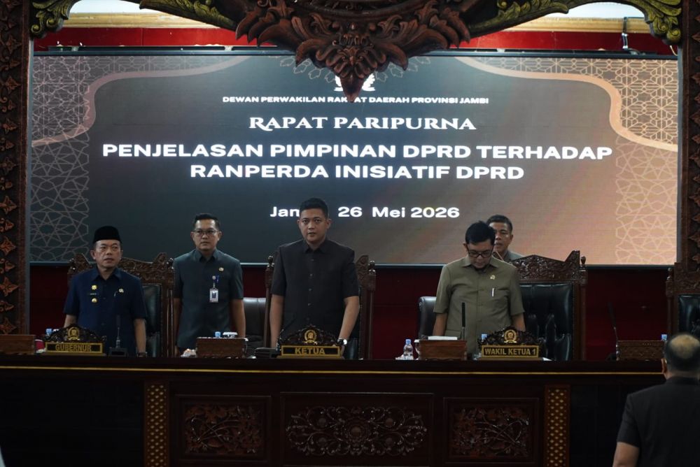 Berikut 5 Ranperda Inisiatif yang Diusulkan DPRD Provinsi Jambi 