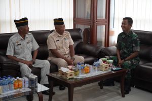 Sambut Audiensi Purnawirawan, Danrem 042/Gapu : Pengalaman Senior, Jadi Sumber Inspirasi 